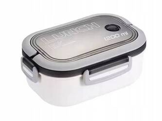 Lunchbox 1200ml Food Container - White