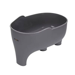 Strainer drainer elephant - gray