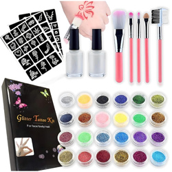 Kids glitter tattoo kit