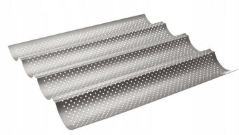Baking tray for 4 baguettes