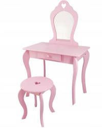 A little dressing table for a girl - pink