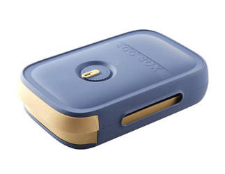 Egg container - navy blue