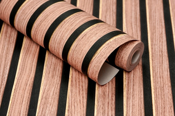 Nástěnná tapeta lamely imitace lamel 45x500cm