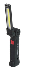 AccuBattery-powered workshop lamp with magnet