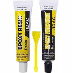 Two-component epoxy glue