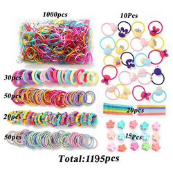 A set of hair accessories for girls