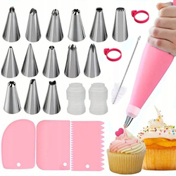 Silicone sleeve confectionery bag for decoration 24 pcs.