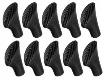10x Rubber tip for trekking poles - boots
