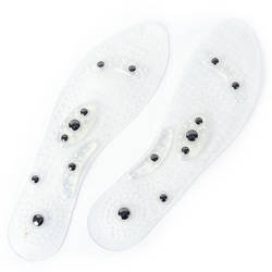 Magnetic shoe insoles