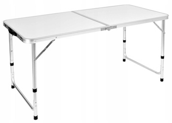 Folding camping table 120x60cm