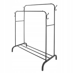 Double clothes rack + 4 hangers