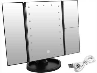 Large illuminated LED mirror