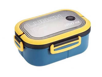 Śniadaniówka 1200ml Lunchbox pojemnik na jedzenie - niebieski