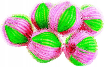 Anti-lint washing balls 6 pieces