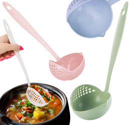 Kitchen soup ladle with strainer - mix