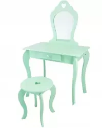 A little dressing table for a girl - green