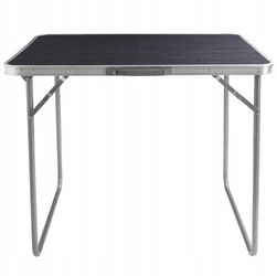 Folding tourist table - suitcase 80x60cm - anthracite