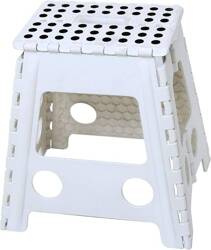 Folding Stool - White 40 cm