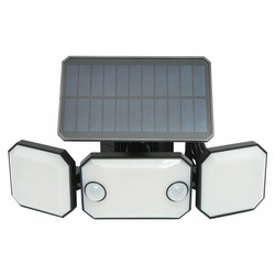 3-module solar lamp with motion sensor + remote control