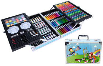 145-piece art set - blue, children