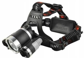 Powerful 3x CREE LED T6 headlamp