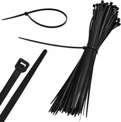 Sada 100 ks stahovacích pásků 150x3,6mm