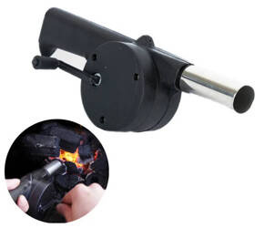 A blower for lighting the grill