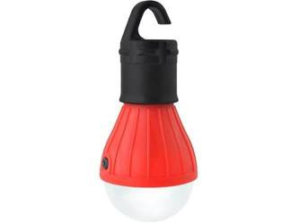 Lamp led bulb tourist battery-operated lamp - red
