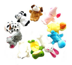 Finger puppets - animals 10 pcs
