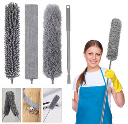 Telescopic duster, 4-in-1 brush