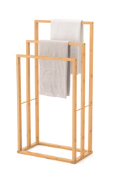Bambusový věšák na ručníky