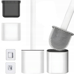 Silicone toilet brush