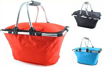 Foldable thermal basket