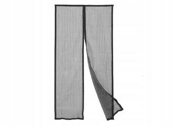 Magic mesh mosquito net on the balcony door