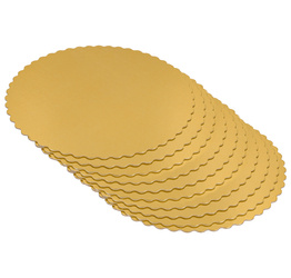 Kulatý dortový korpus 25 cm vlnitý