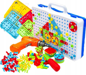 Creative mosaic with a screwdriver