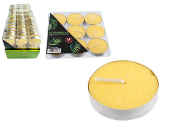 9 świeczek przeciw komarom citron
