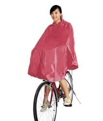 Bicycle raincoat - cape with zipper