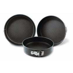 3x large springform cake tin