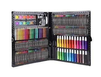 168-part painting set - black