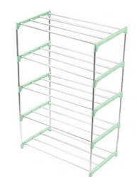 Shoe cabinet 5 levels - green