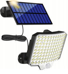 Lampa solarna LED 106 z czujnikiem ruchu