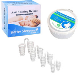 Sada vložek proti chrápání 4 ks