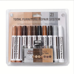 Panel and furniture repair kit - 21 pcs