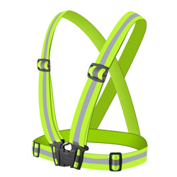 Reflective harness vest