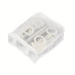 Mesh shoe washing bag for washing machine