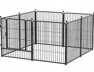 A playpen for a dog