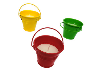 Bucket, anti-mosquito candle, decorative candle