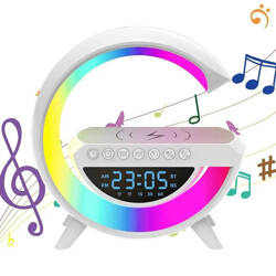 Bluetooth speaker, radio charger, alarm clock, lamp - BT3401